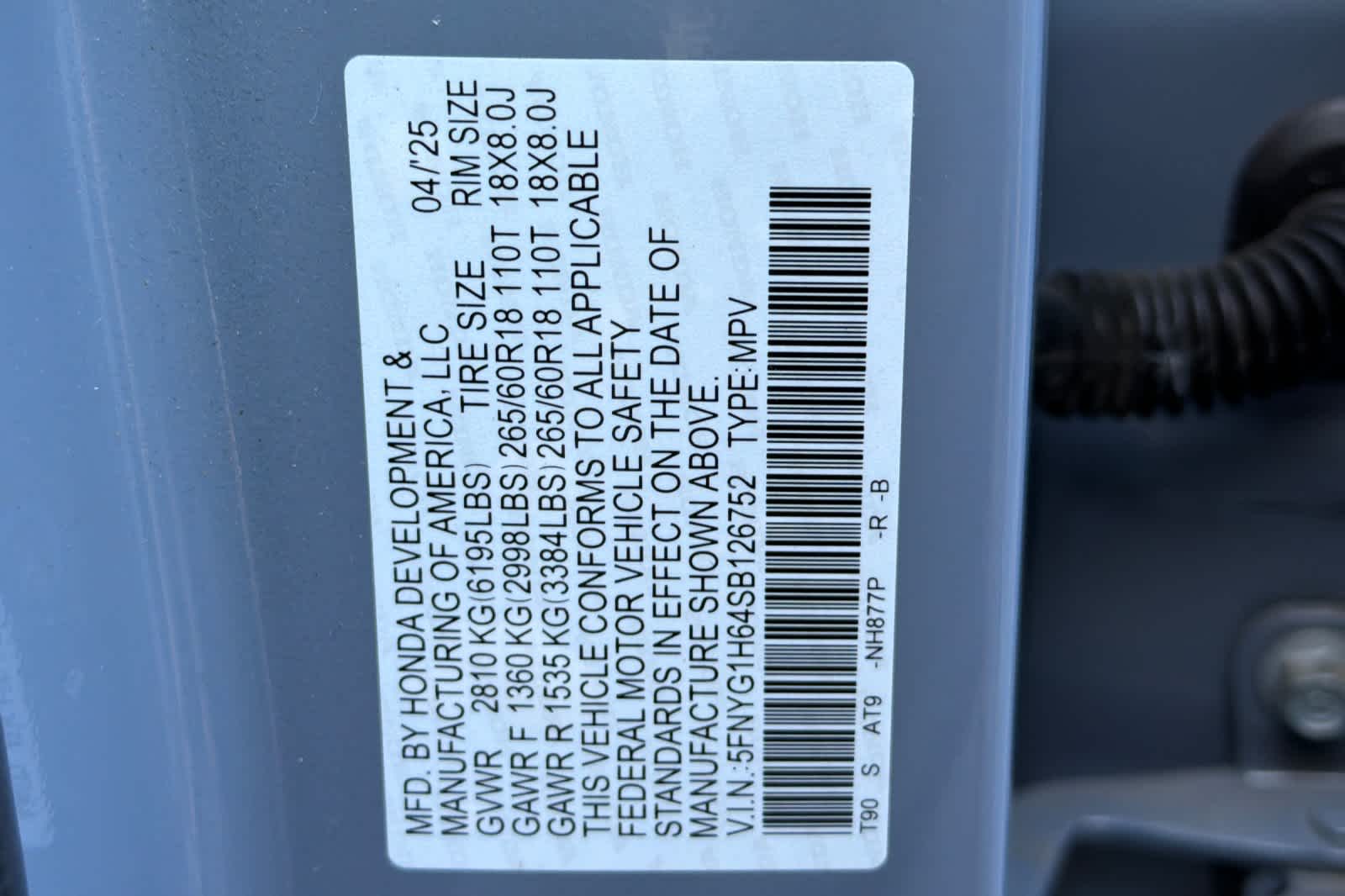 Thumbnail: 2025 Honda Pilot - 30