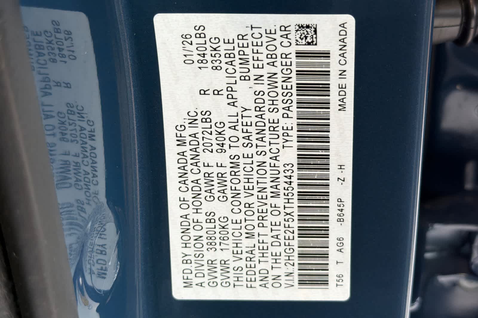 Thumbnail: 2026 Honda Civic - 26