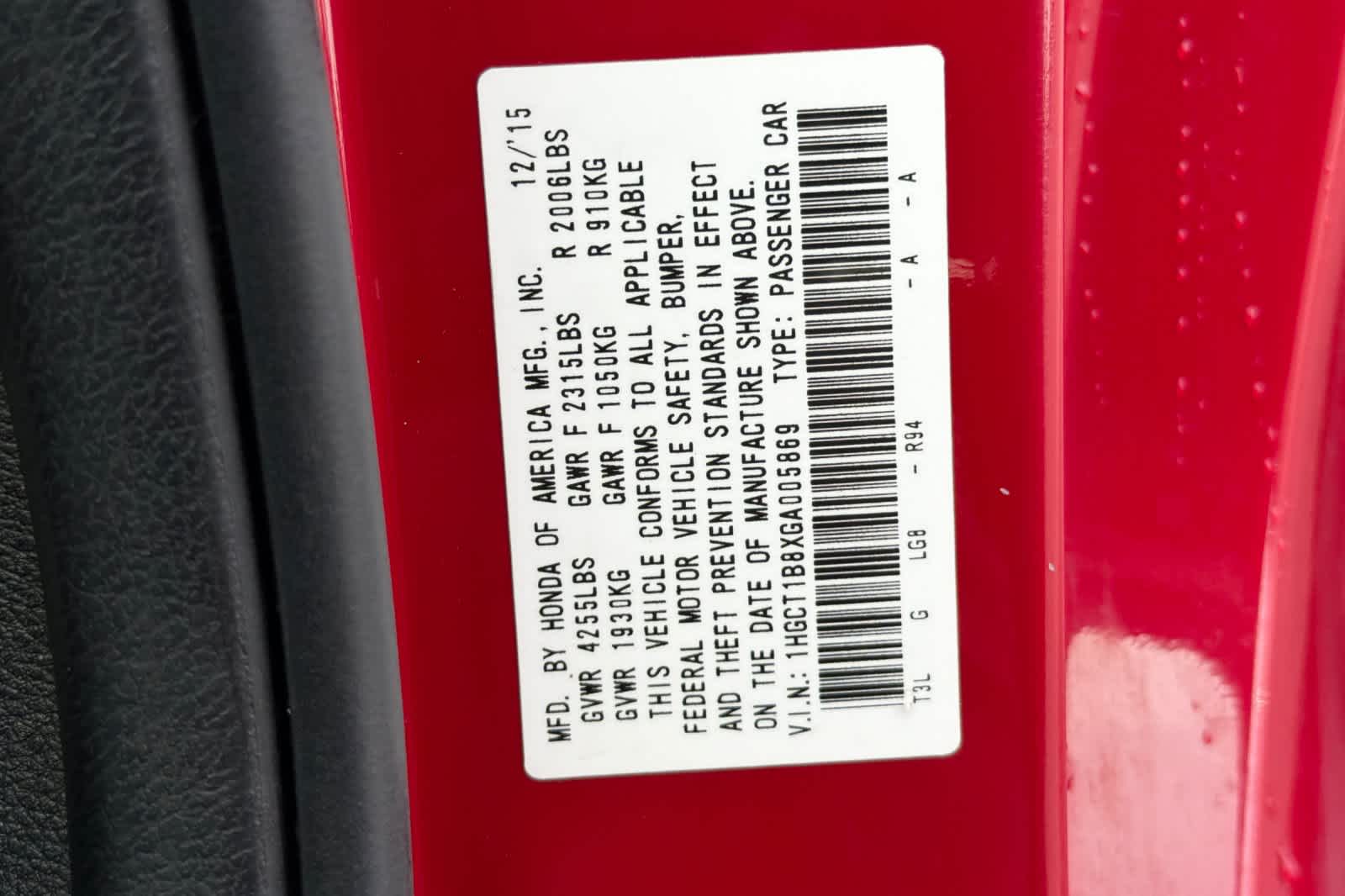 Thumbnail: 2016 Honda Accord - 28