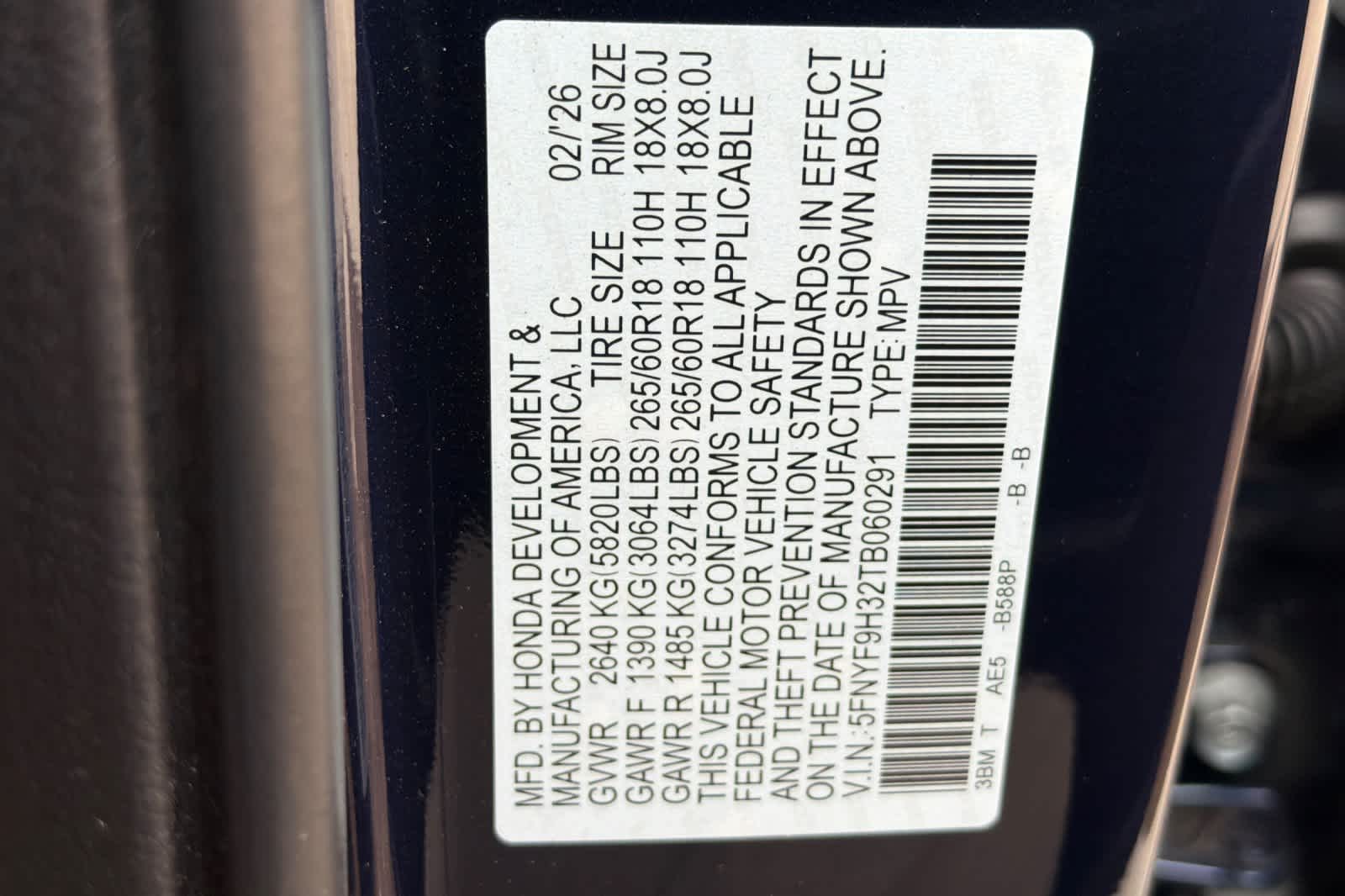 Thumbnail: 2026 Honda Passport - 28