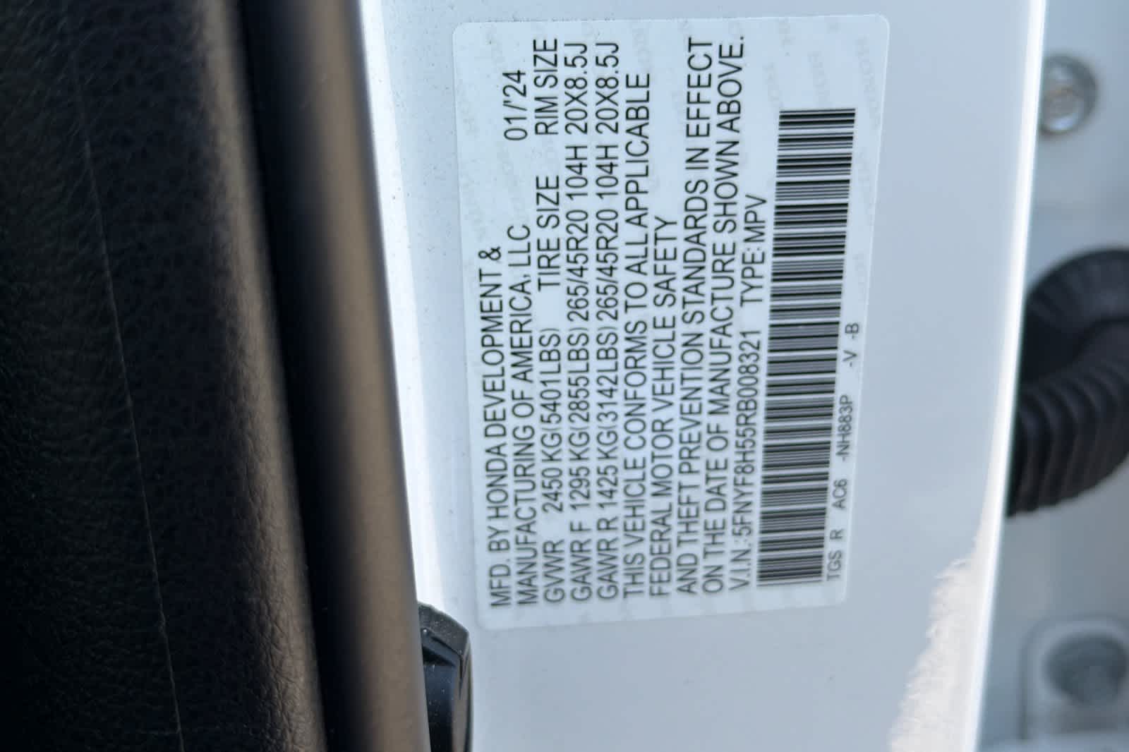 Thumbnail: 2024 Honda Passport - 29