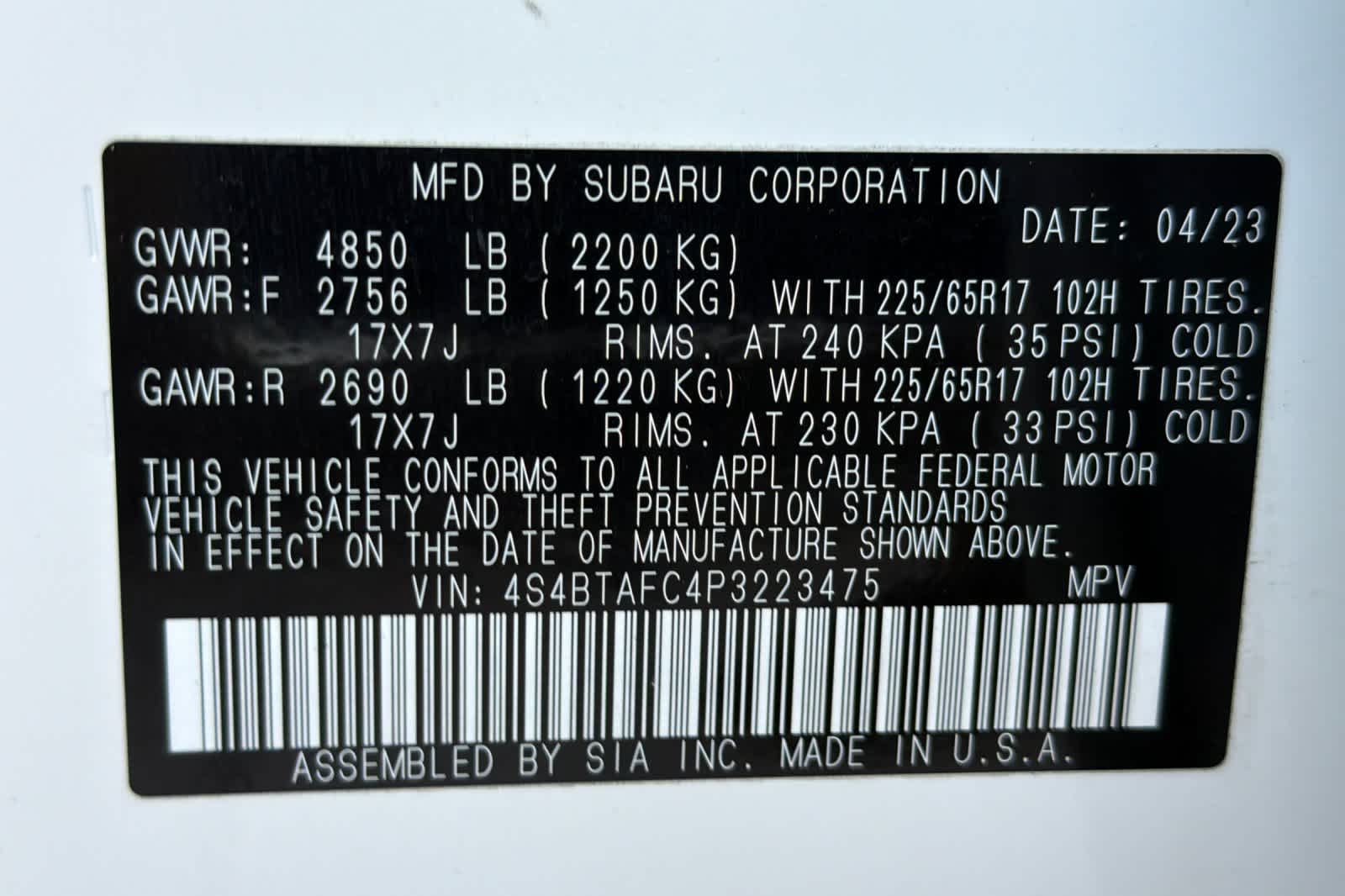 Thumbnail: 2023 Subaru Outback - 30