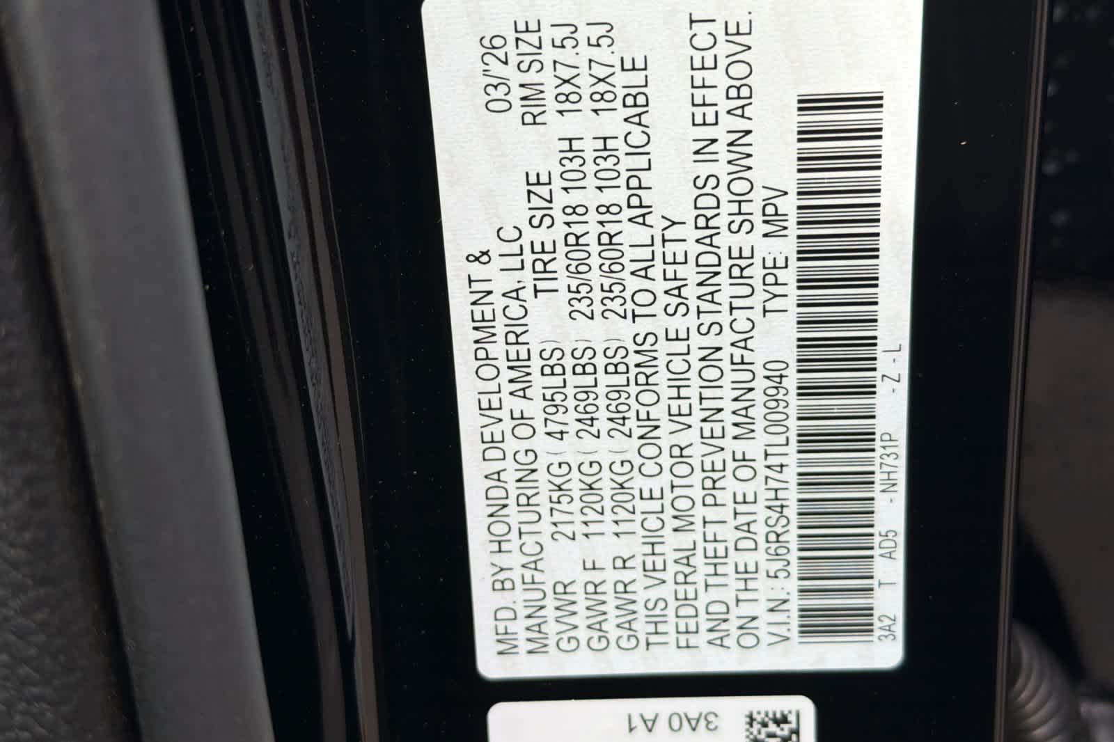 Thumbnail: 2026 Honda CR-V - 27