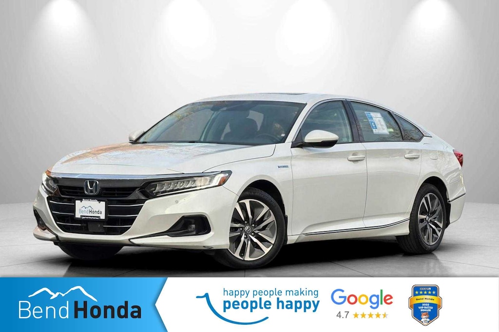 Used 2021 Honda Accord Hybrid EX-L Sedan