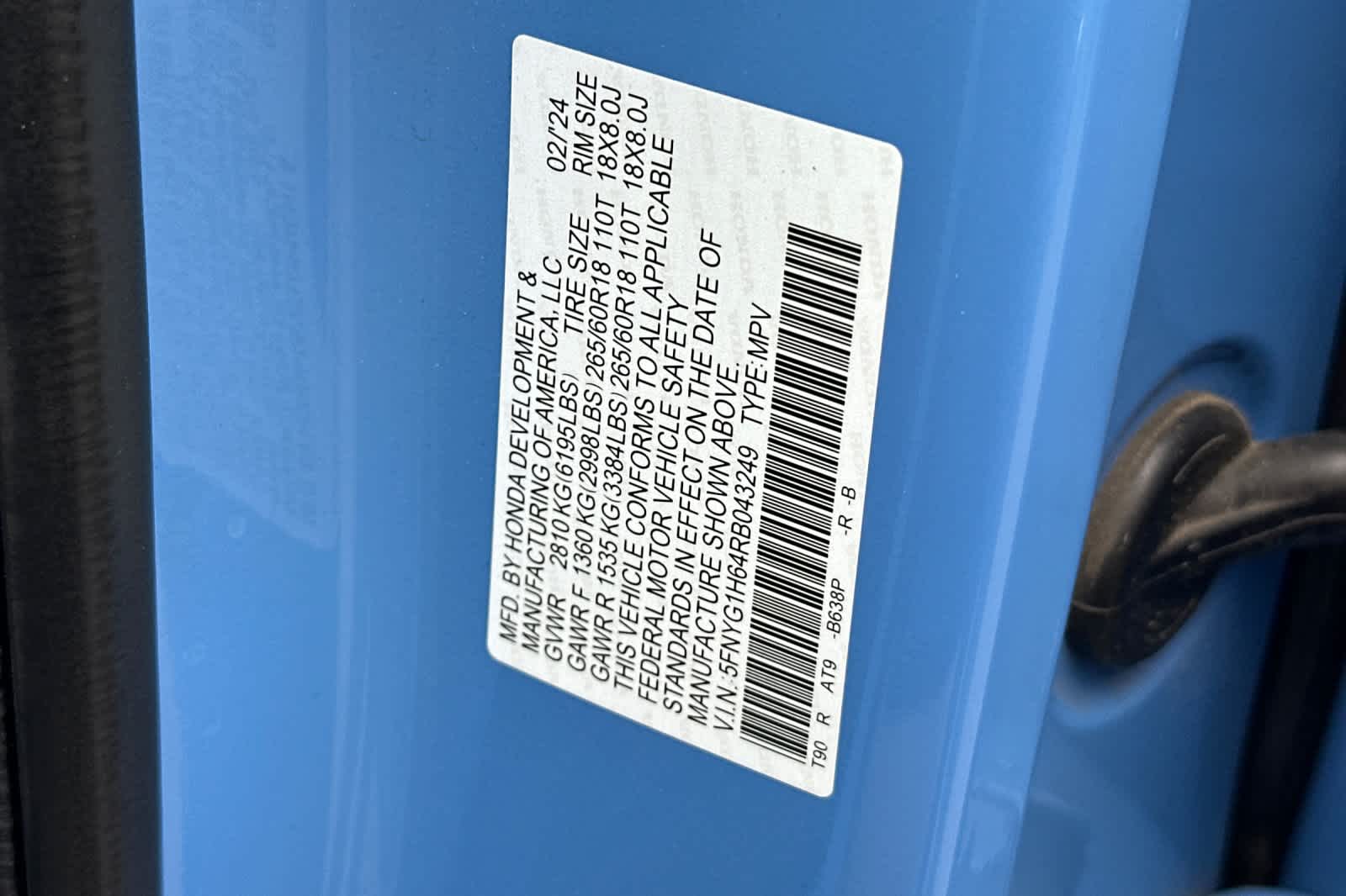 Thumbnail: 2024 Honda Pilot - 32