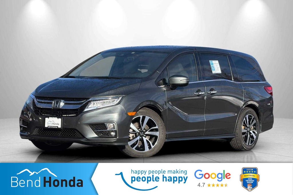 Certified 2018 Honda Odyssey Elite Van