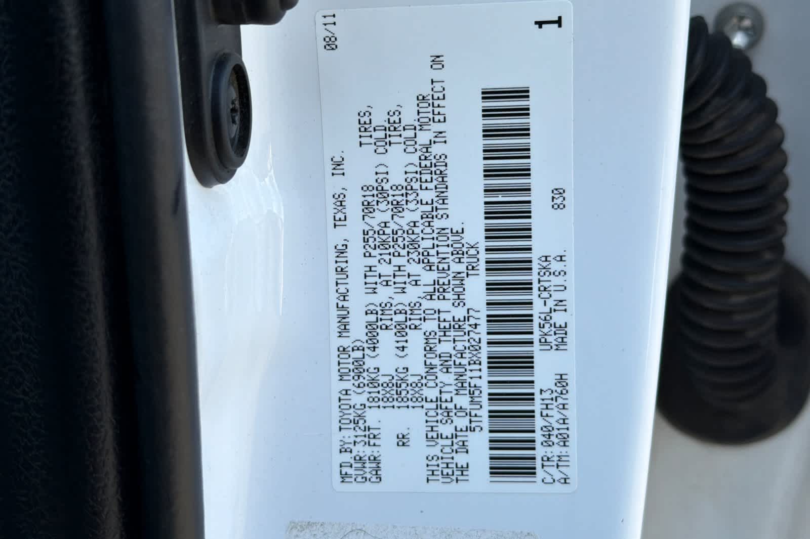 Thumbnail: 2011 Toyota Tundra - 26