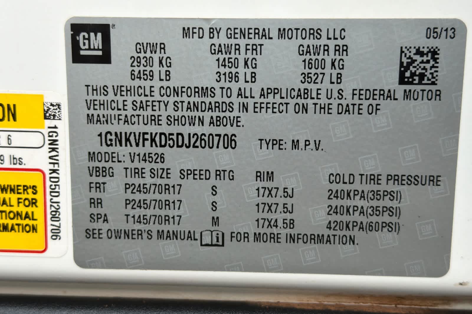 Thumbnail: 2013 Chevrolet Traverse - 28