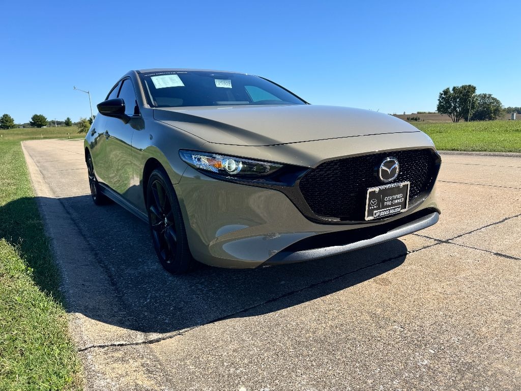 Certified 2025 Mazda Mazda3 2.5 Carbon Turbo Hatchback