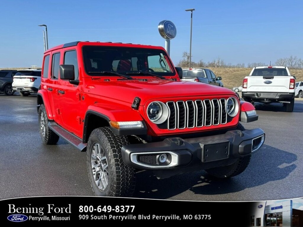 Used 2025 Jeep Wrangler Sahara 4 Door 4x4 SUV