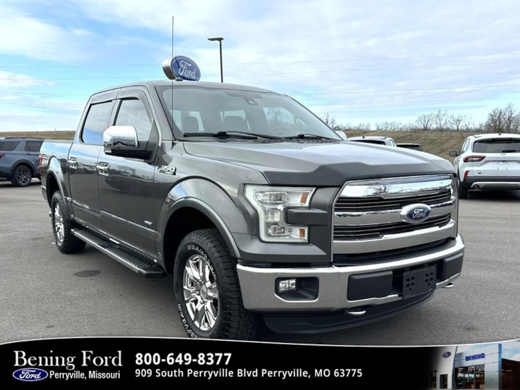 Used 2016 Ford F-150 4WD Lariat Supercrew Truck