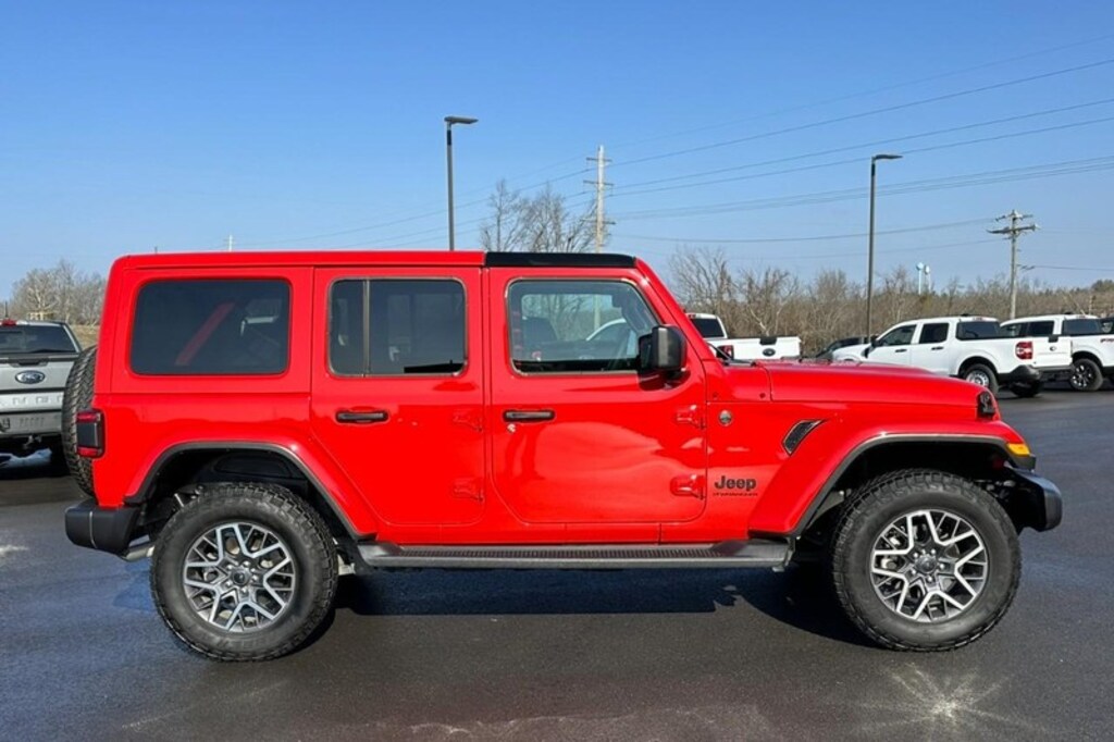 Used 2025 Jeep Wrangler Sahara 4 Door 4x4 SUV