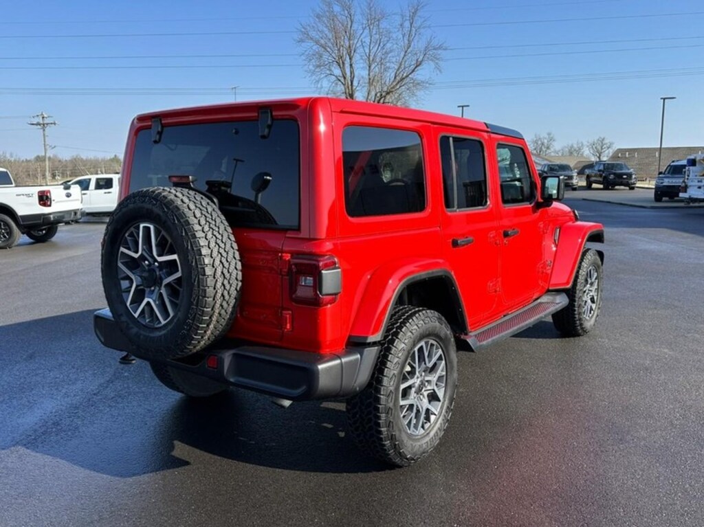 Used 2025 Jeep Wrangler Sahara 4 Door 4x4 SUV