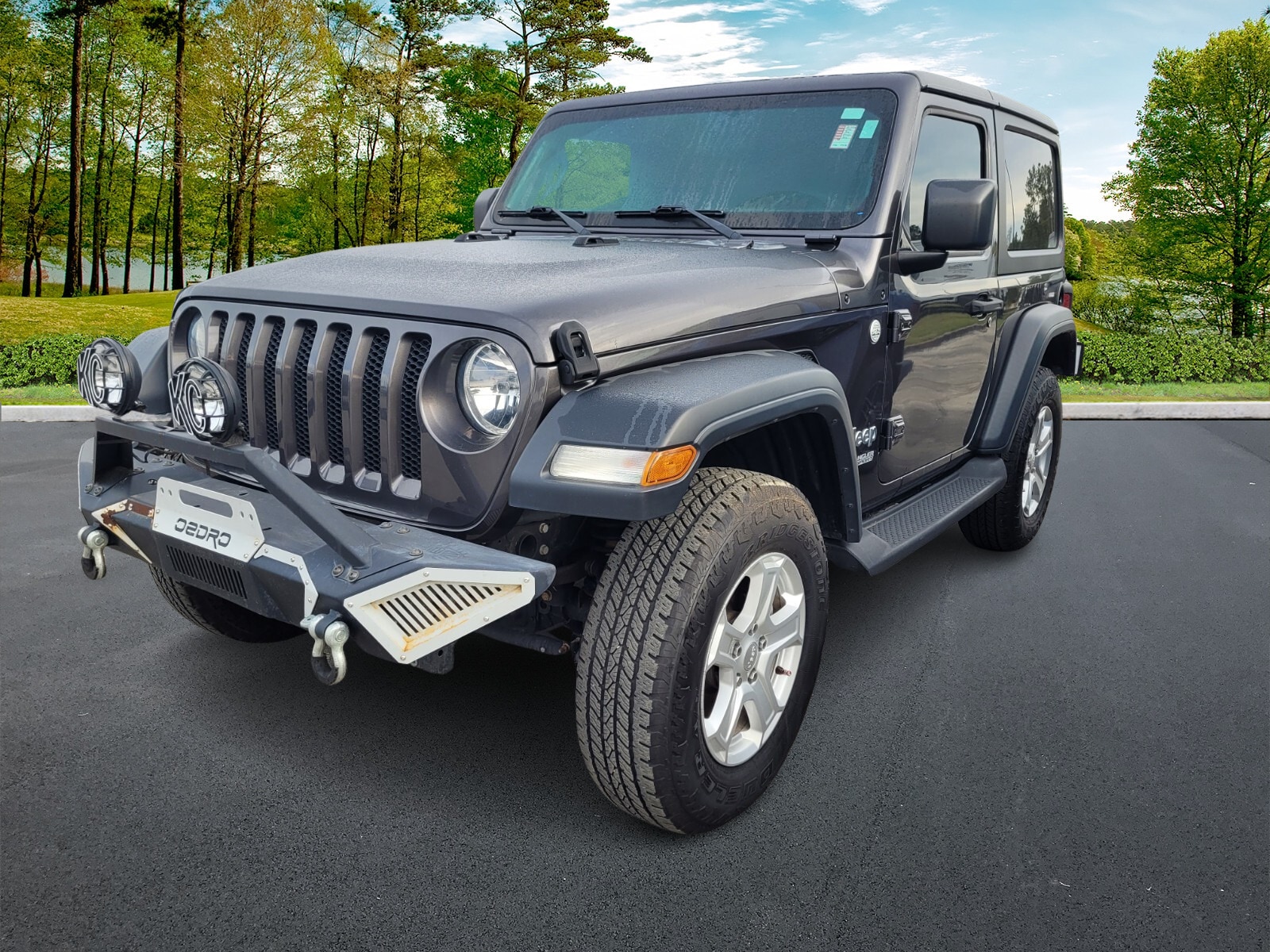 Used 2020 Jeep Wrangler Sport S with VIN 1C4GJXAN0LW153610 for sale in Kingsland, GA