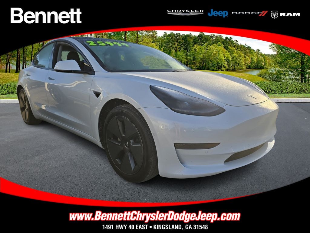 Used 2021 Tesla Model 3 Standard Range Plus Sedan