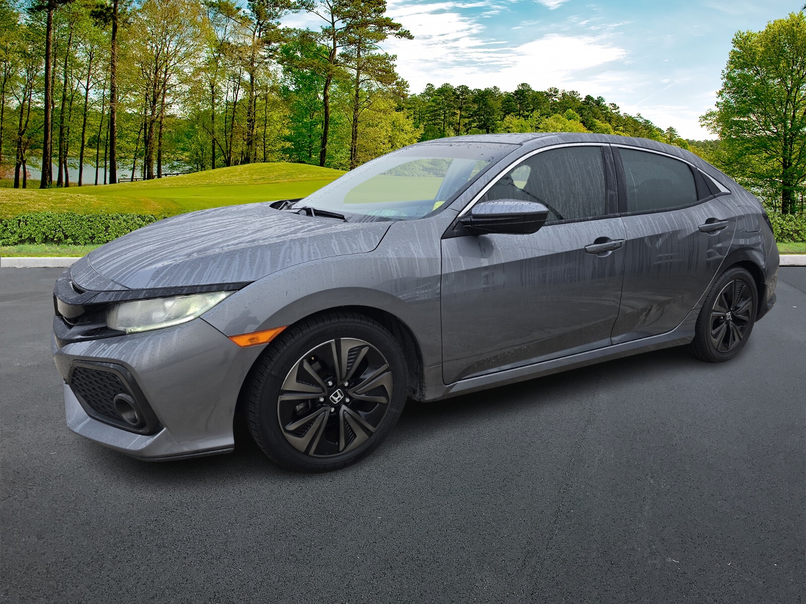 Used 2018 Honda Civic Hatchback EX with VIN SHHFK7H57JU230763 for sale in Kingsland, GA