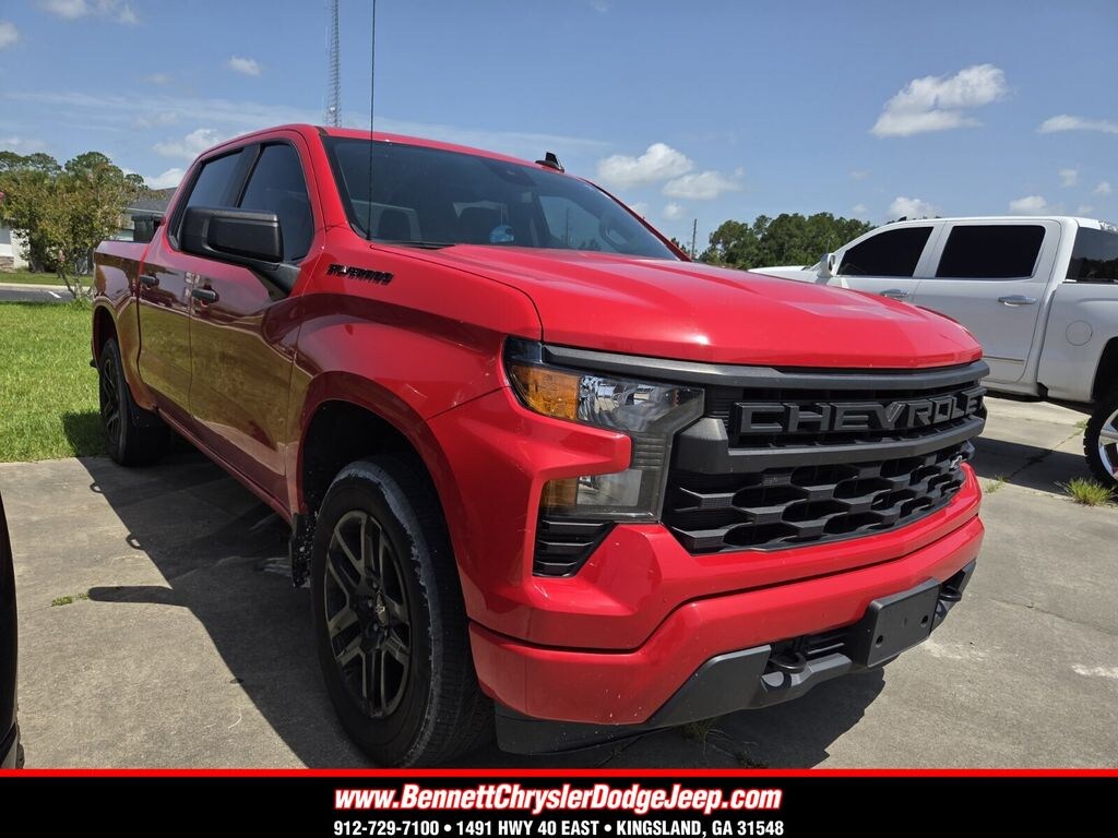 Used 2022 Chevrolet Silverado 1500 Custom Truck Crew Cab