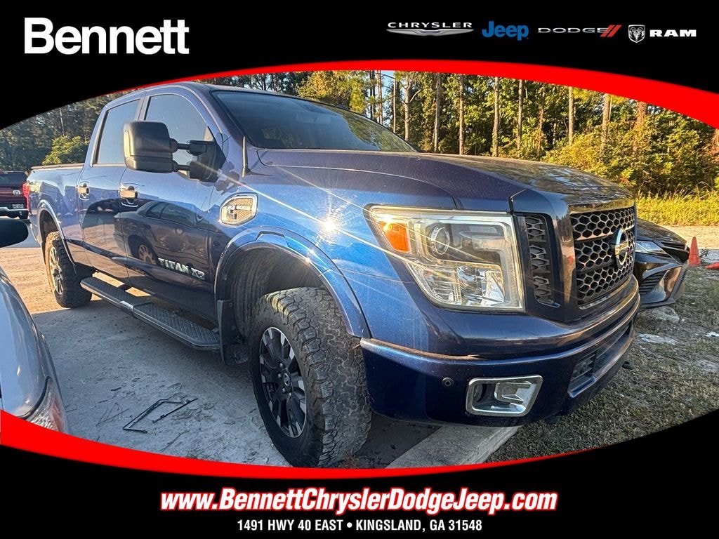 Used 2017 Nissan Titan XD PRO-4X Diesel Truck Crew Cab