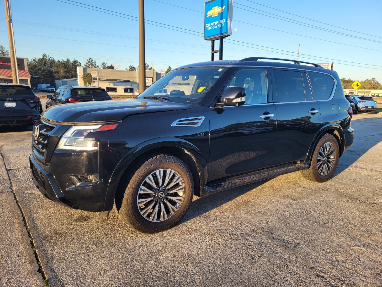 Used 2022 Nissan Armada SL with VIN JN8AY2BAXN9393334 for sale in Kingsland, GA