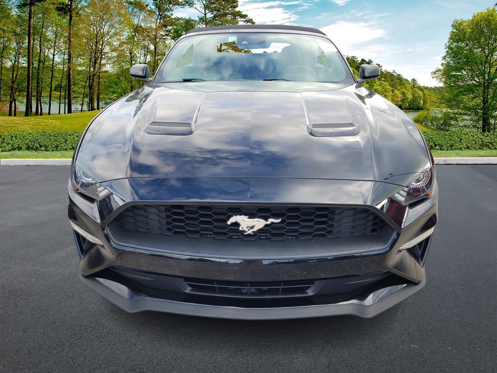 Used 2022 Ford Mustang EcoBoost Premium with VIN 1FATP8UH6N5118965 for sale in Kingsland, GA