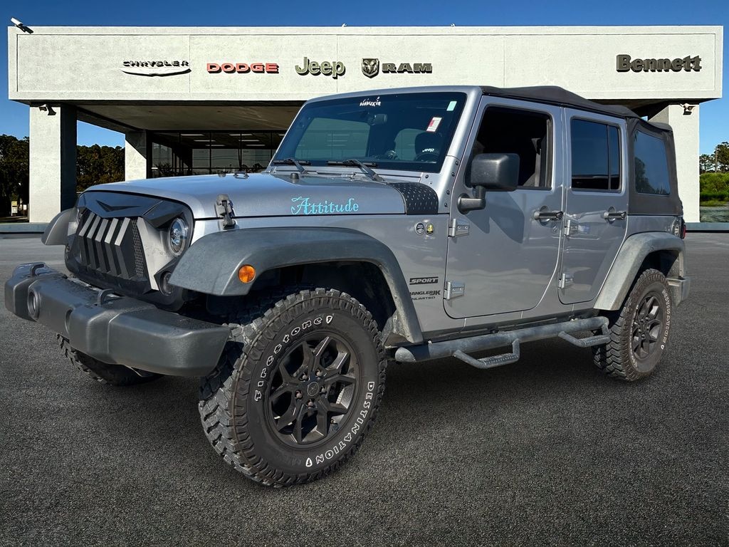 Used 2018 Jeep Wrangler JK Unlimited Sport 4x4 SUV