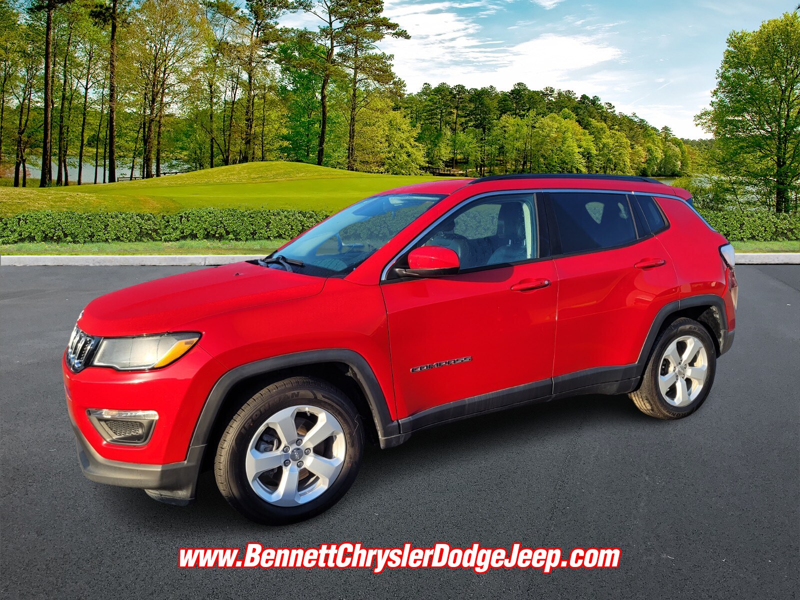 Used 2021 Jeep Compass Latitude with VIN 3C4NJCBB7MT501916 for sale in Kingsland, GA