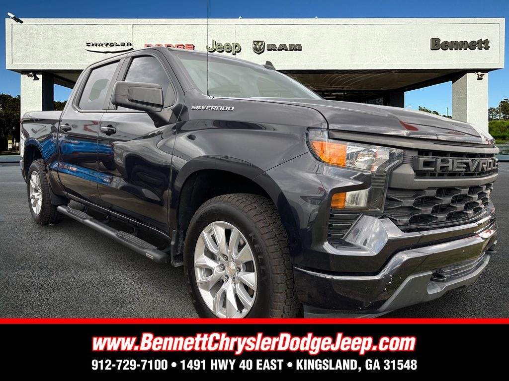 Used 2023 Chevrolet Silverado 1500 Custom Truck Crew Cab