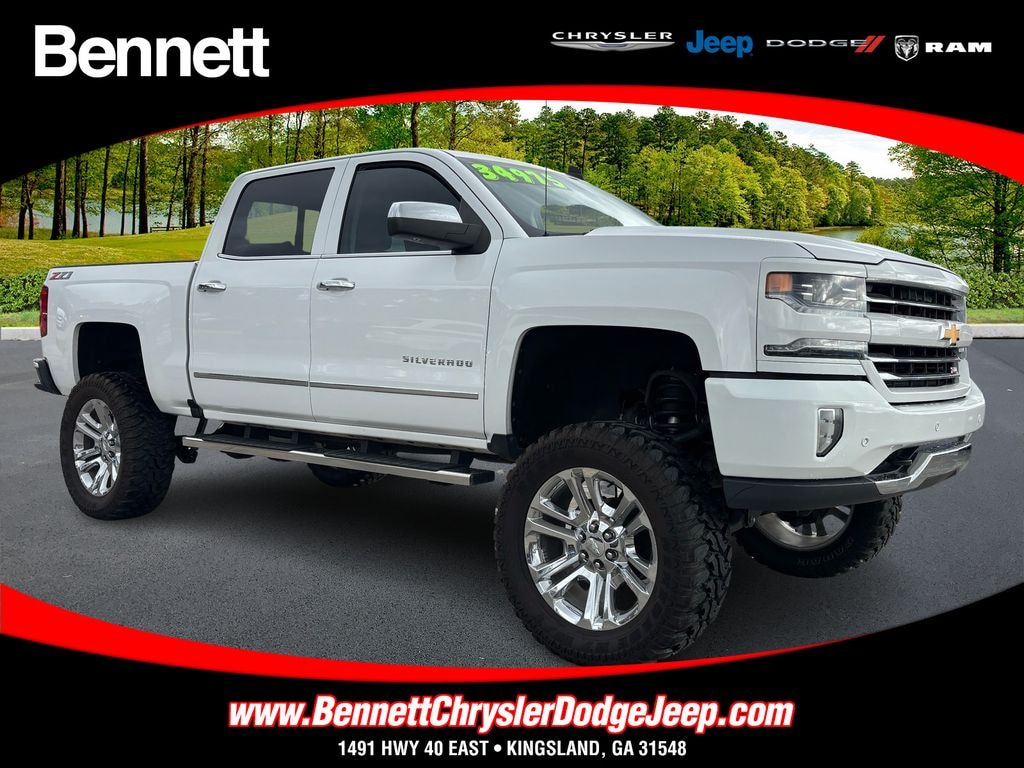 Used 2018 Chevrolet Silverado 1500 LTZ Truck Crew Cab