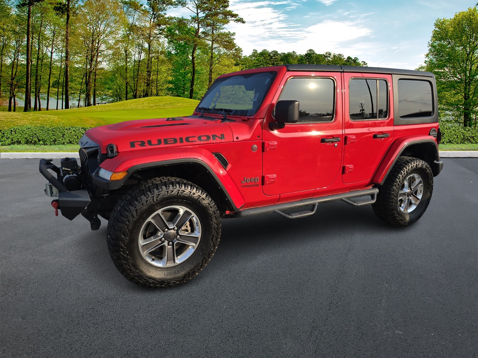 Used 2022 Jeep Wrangler Unlimited Rubicon with VIN 1C4HJXFN9NW249526 for sale in Kingsland, GA