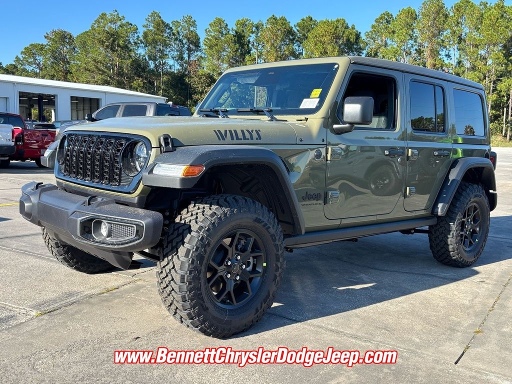 New 2026 Jeep Wrangler 4-DOOR WILLYS Sport Utility