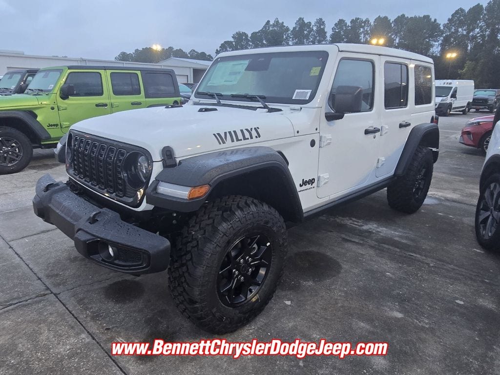 New 2026 Jeep Wrangler 4-DOOR WILLYS Sport Utility