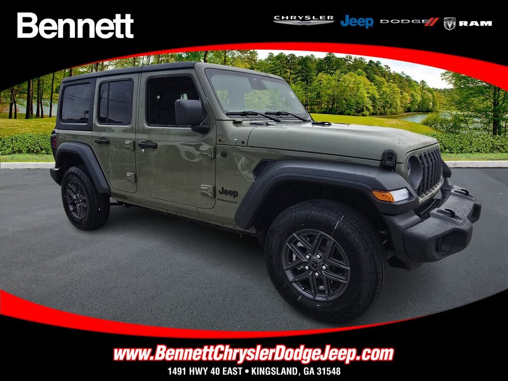 New 2026 Jeep Wrangler 4-DOOR SPORT S Sport Utility