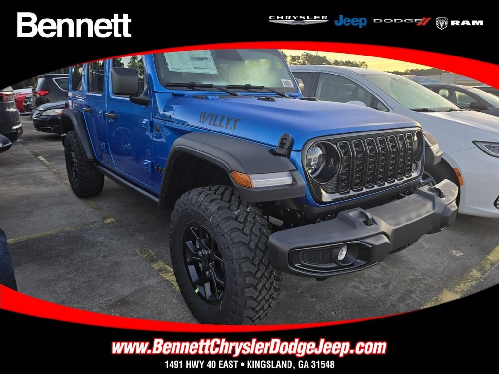 New 2026 Jeep Wrangler 4-DOOR WILLYS Sport Utility