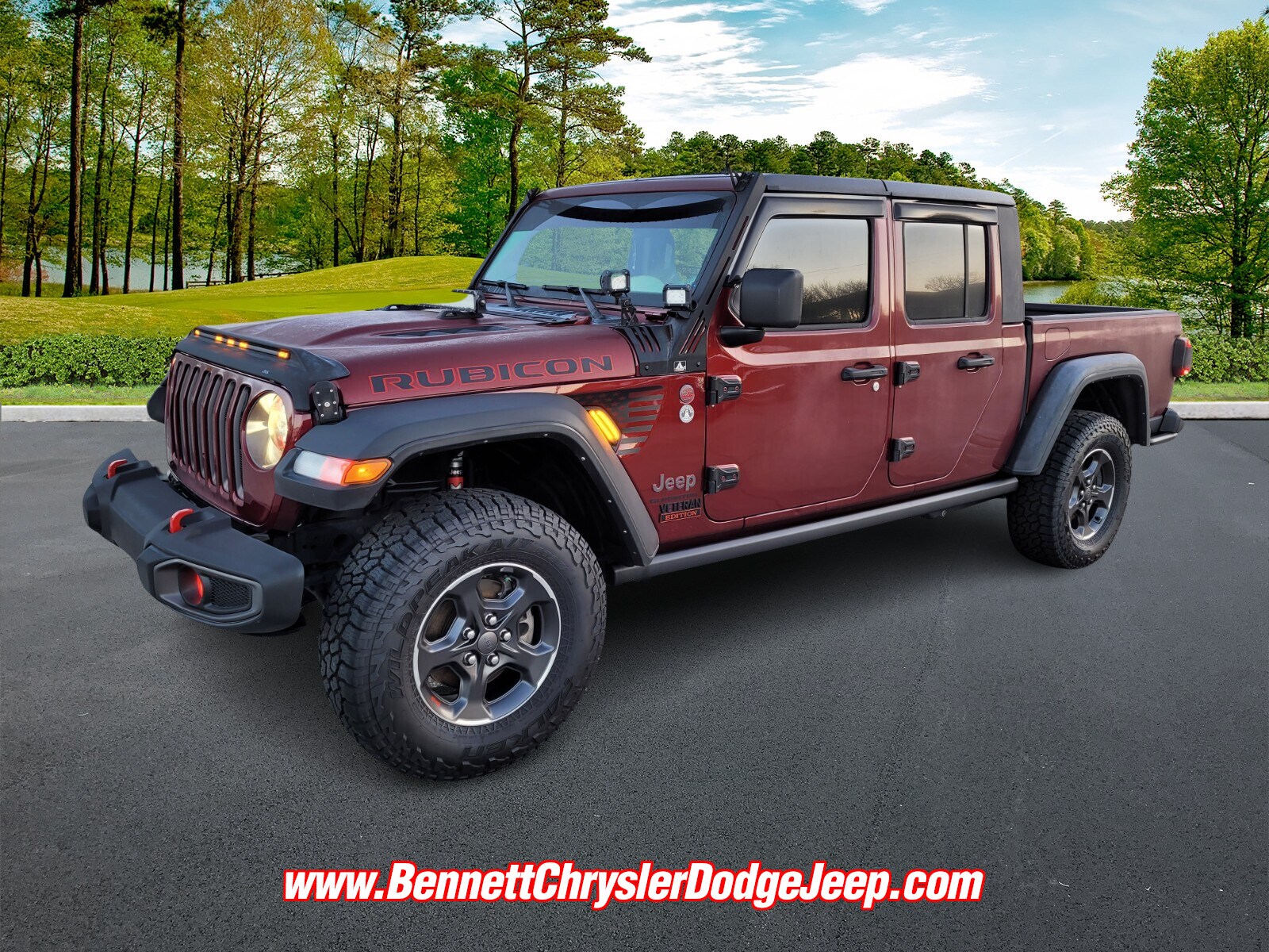 Used 2021 Jeep Gladiator Rubicon with VIN 1C6JJTBG0ML589785 for sale in Kingsland, GA