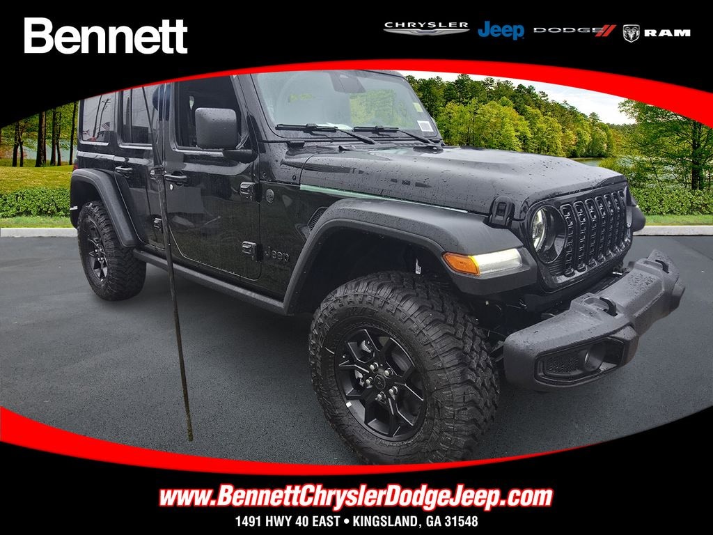 New 2026 Jeep Wrangler 4-DOOR WILLYS Sport Utility