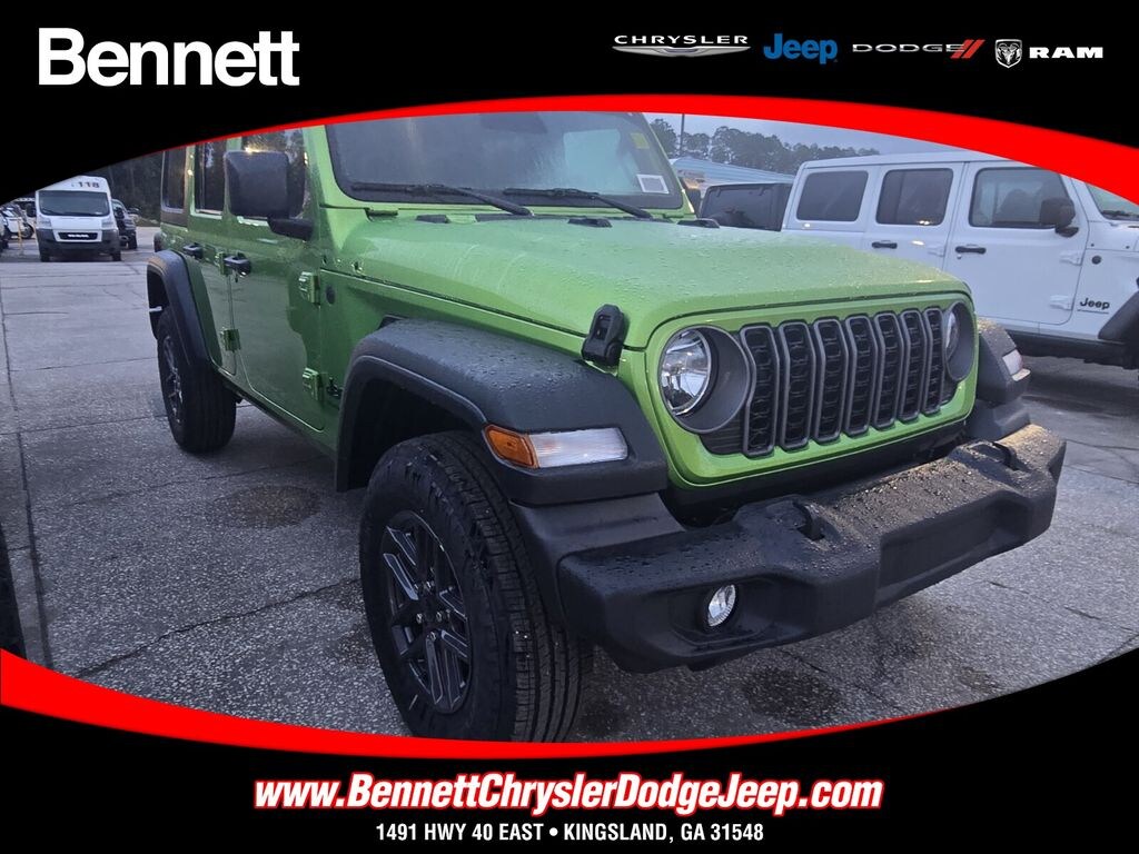 New 2026 Jeep Wrangler 4-DOOR SPORT S Sport Utility