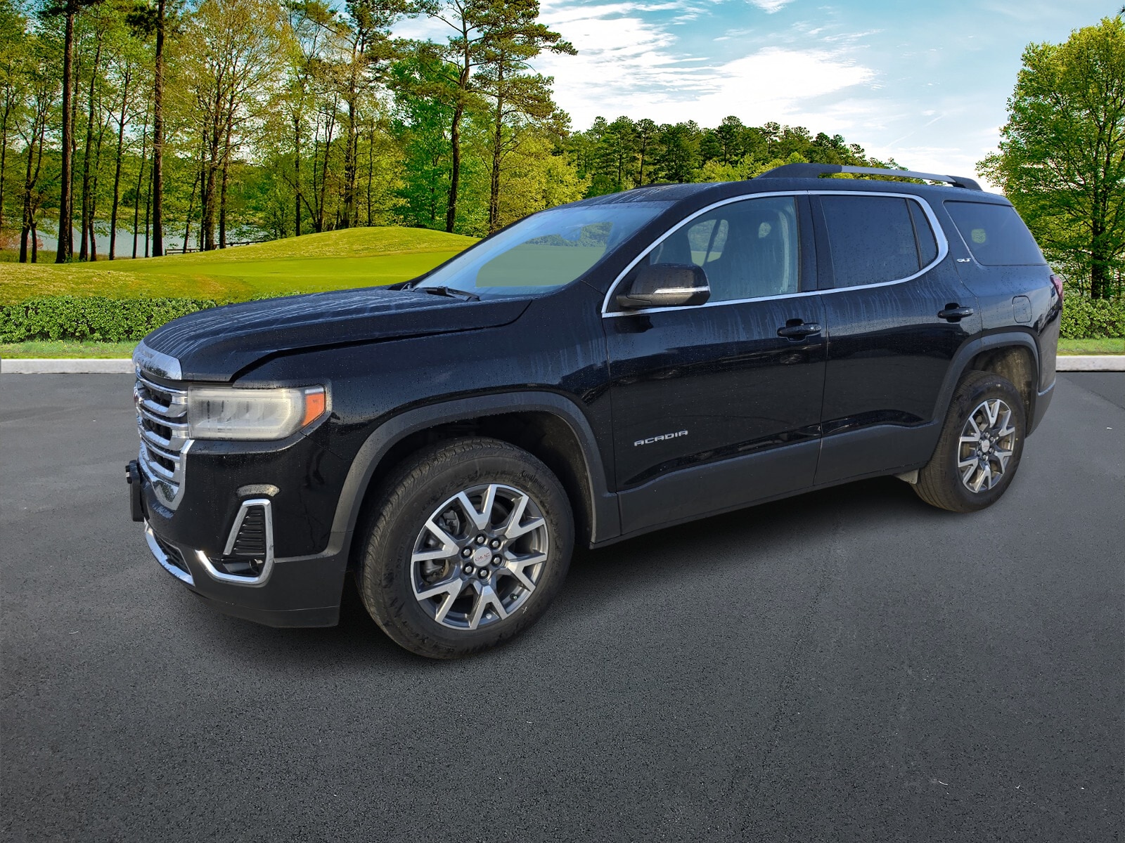 Used 2023 GMC Acadia SLT with VIN 1GKKNUL48PZ234168 for sale in Kingsland, GA