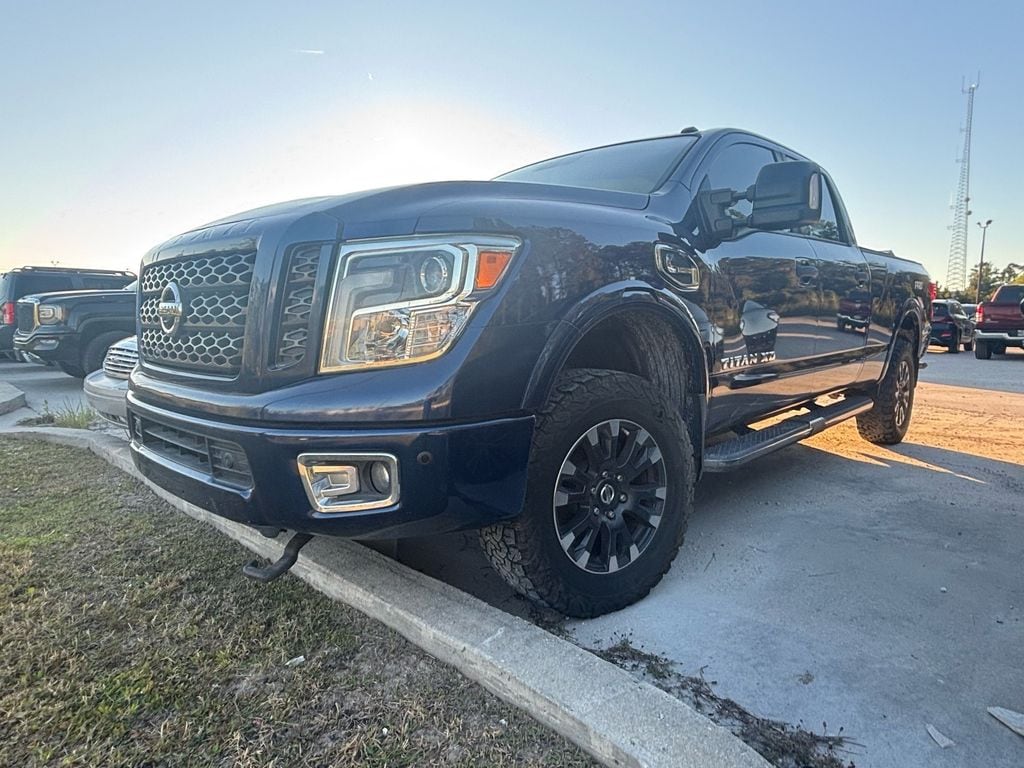 Used 2017 Nissan Titan XD PRO-4X Diesel Truck Crew Cab