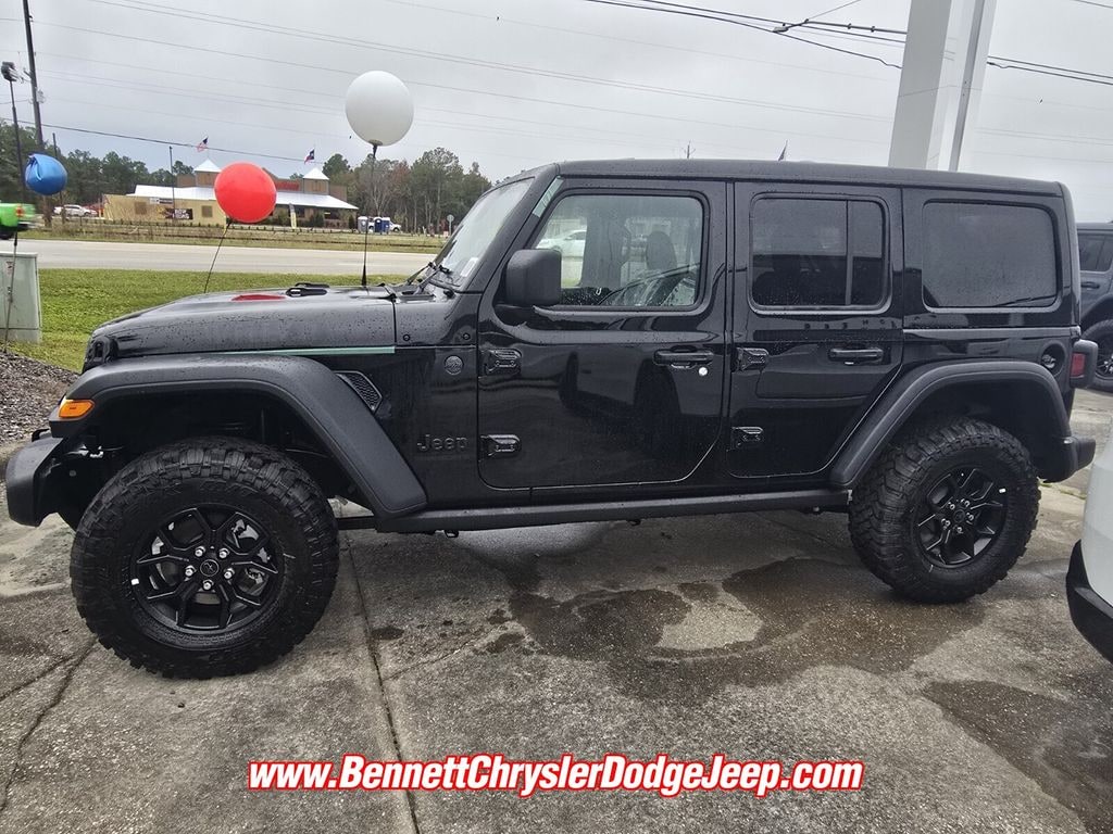 New 2026 Jeep Wrangler 4-DOOR WILLYS Sport Utility