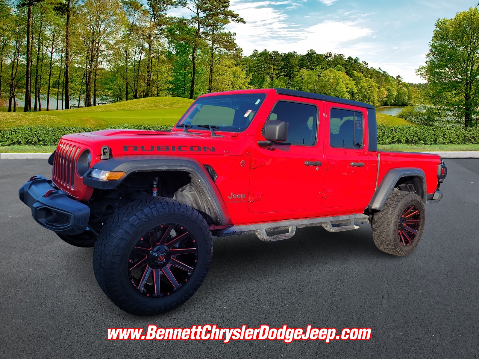 Used 2022 Jeep Gladiator Rubicon with VIN 1C6JJTBG2NL143851 for sale in Kingsland, GA