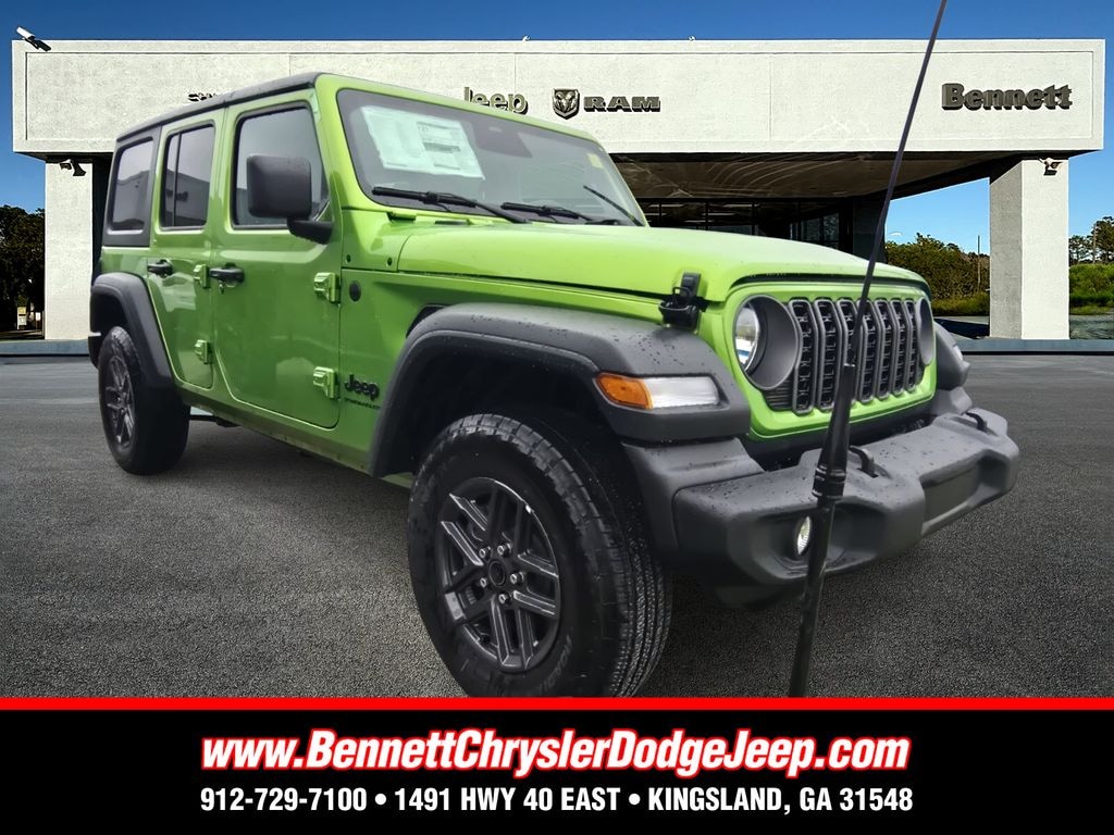 New 2025 Jeep Wrangler 4-DOOR SPORT S Sport Utility