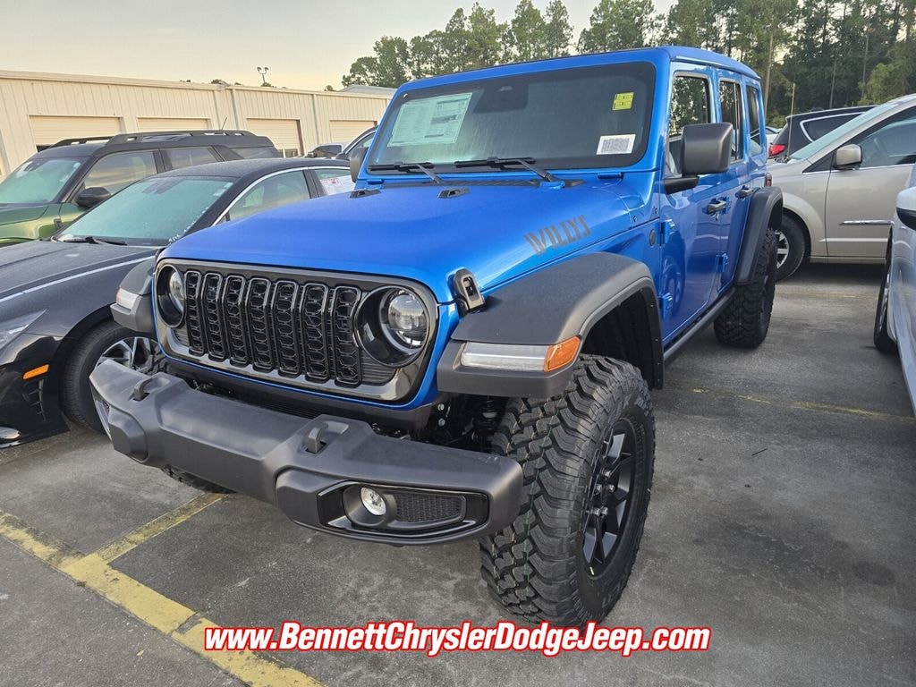 New 2026 Jeep Wrangler 4-DOOR WILLYS Sport Utility