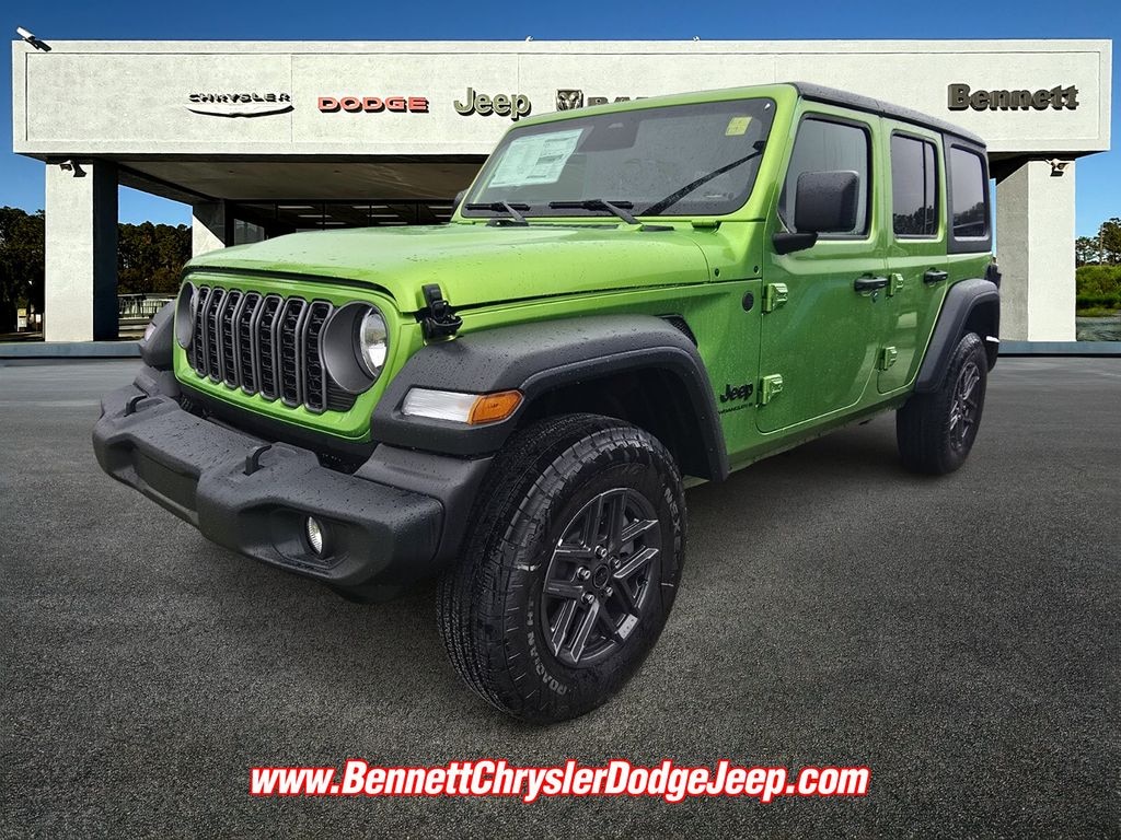 New 2025 Jeep Wrangler 4-DOOR SPORT S Sport Utility