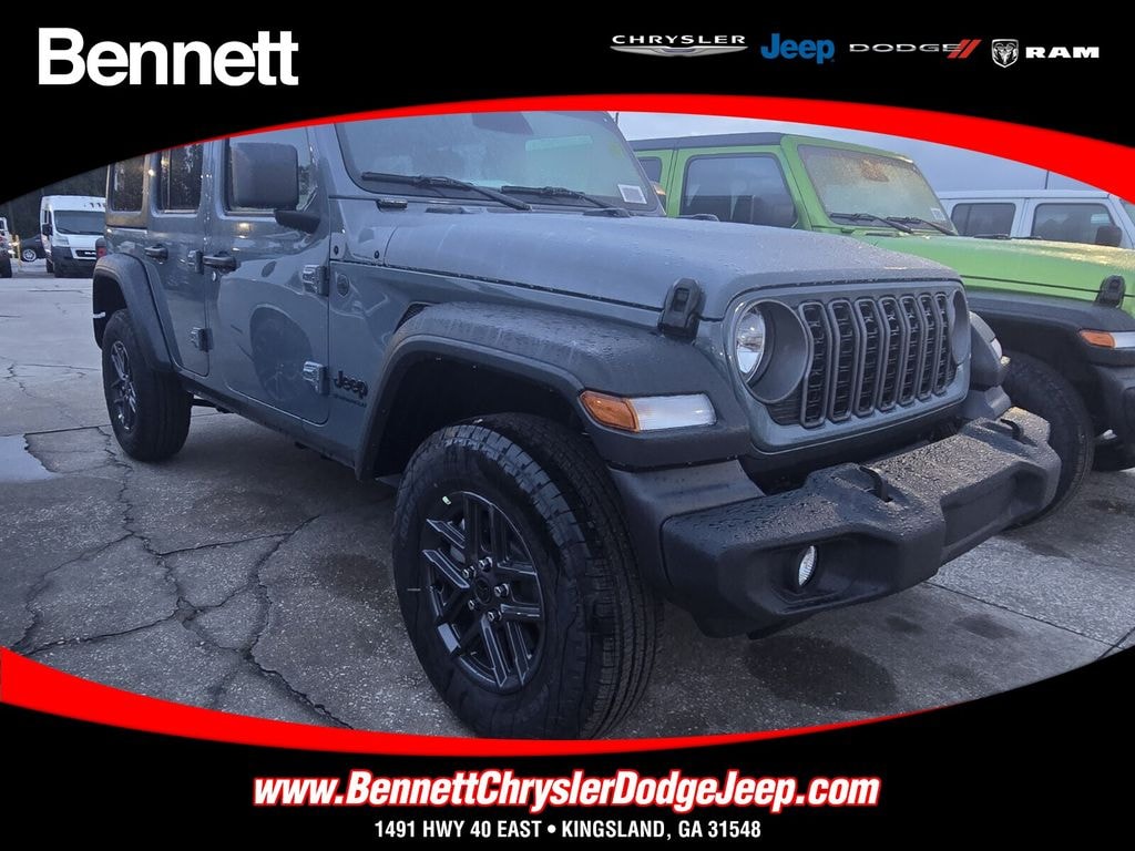 New 2026 Jeep Wrangler 4-DOOR SPORT S Sport Utility