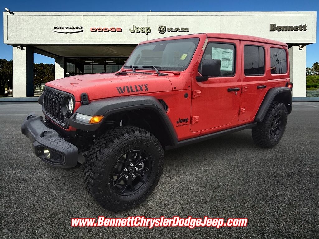 New 2026 Jeep Wrangler 4-DOOR WILLYS Sport Utility