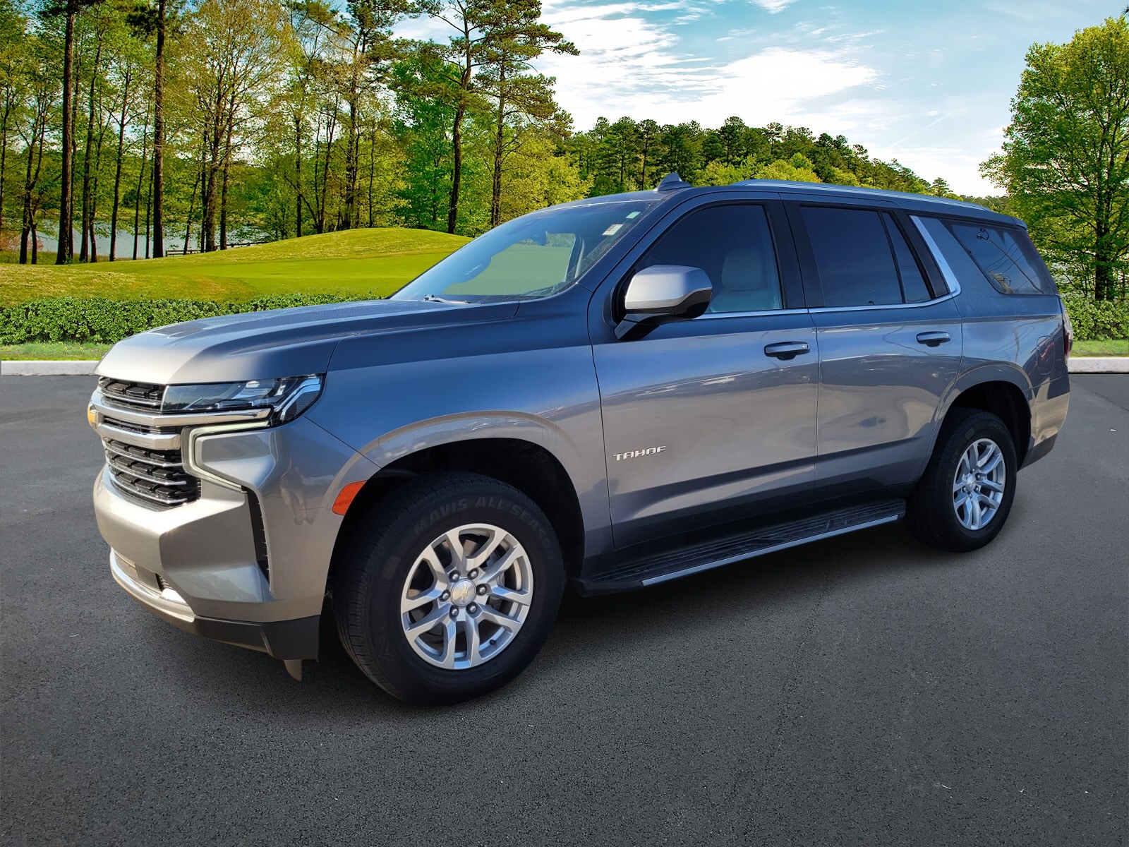 Used 2021 Chevrolet Tahoe LT with VIN 1GNSCNKD7MR133053 for sale in Kingsland, GA