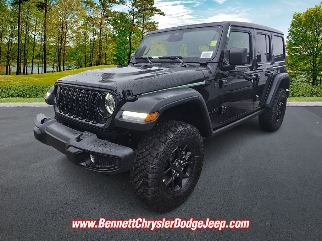 New 2026 Jeep Wrangler 4-DOOR WILLYS Sport Utility