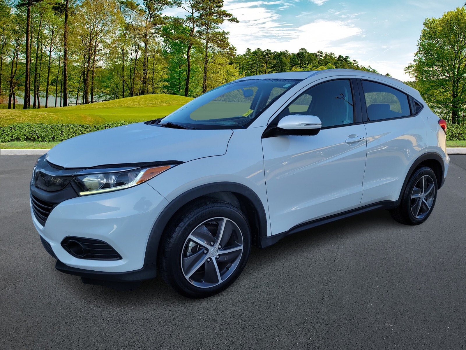 Used 2022 Honda HR-V EX-L with VIN 3CZRU5H77NM727354 for sale in Kingsland, GA