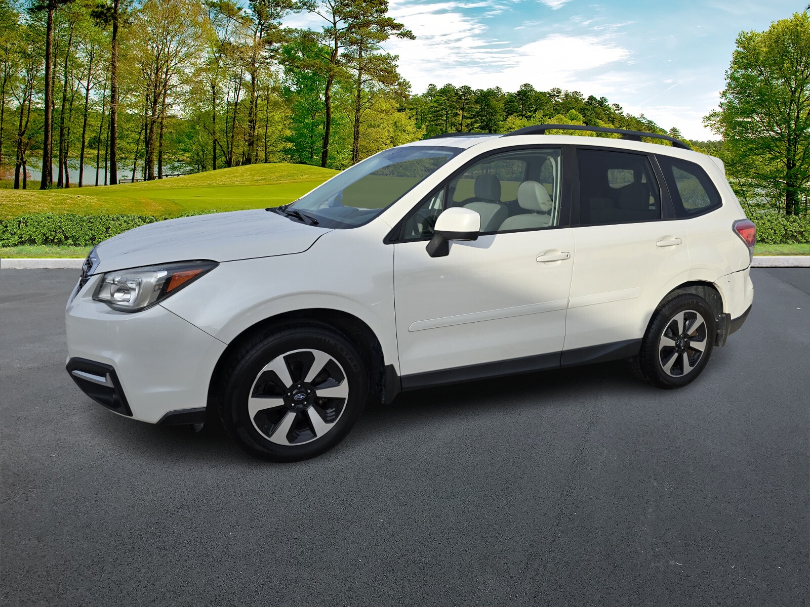 Used 2017 Subaru Forester Premium with VIN JF2SJAEC4HH476345 for sale in Kingsland, GA