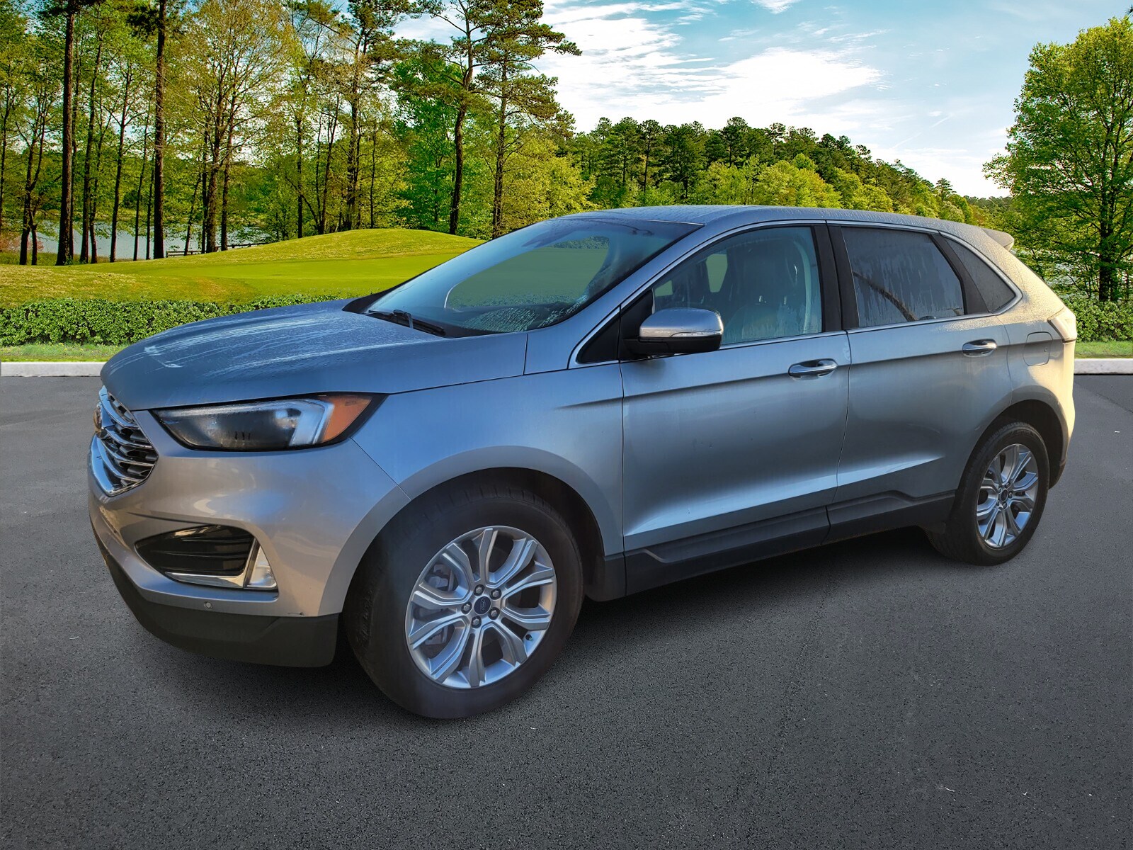 Used 2022 Ford Edge Titanium with VIN 2FMPK4K94NBB06318 for sale in Kingsland, GA
